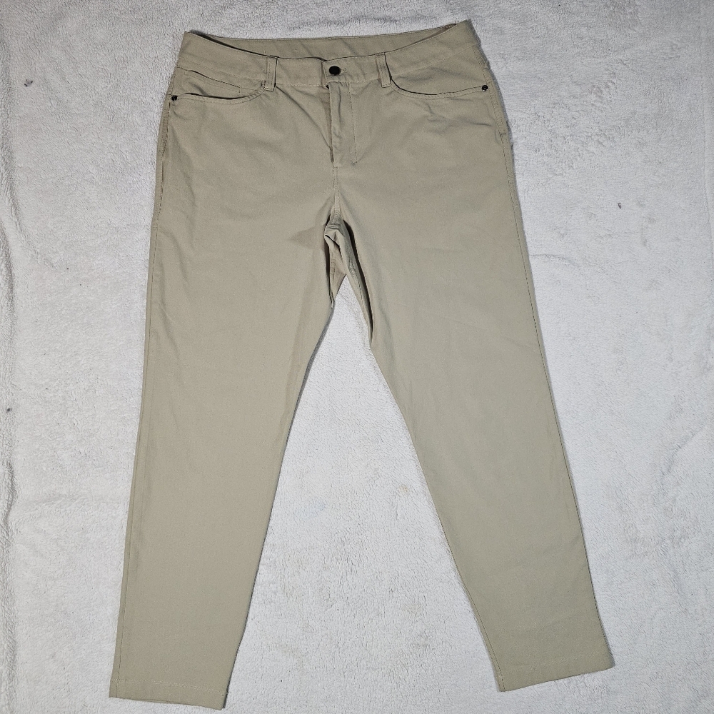 Lululemon ABC Classic-Fit Tan Pants - Picture 2 of 11